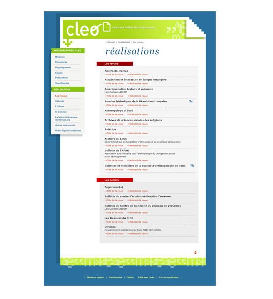 Cleo site