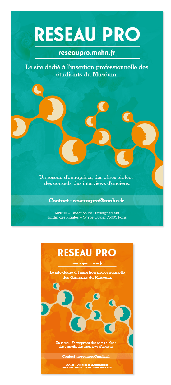 supports Reseau Pro MNHN