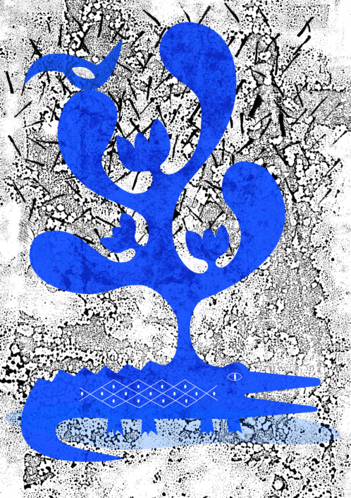 Estampe + incrustation digitale (à futur estampe textile et papier) Estampe + incrustation digitale (à futur estampe textile et papier)