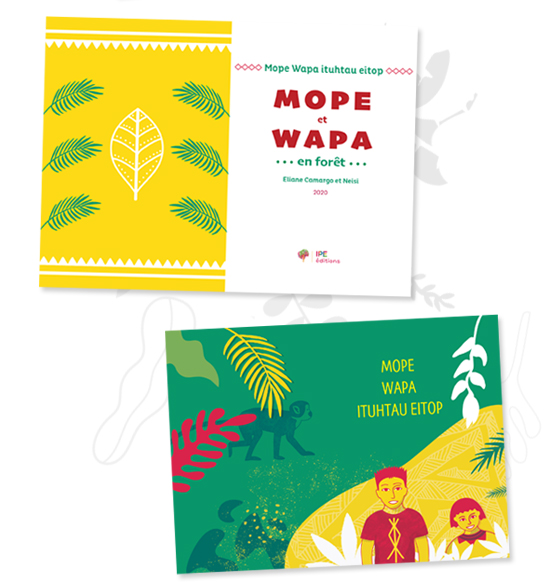 Mope et Wapa en forêt pages