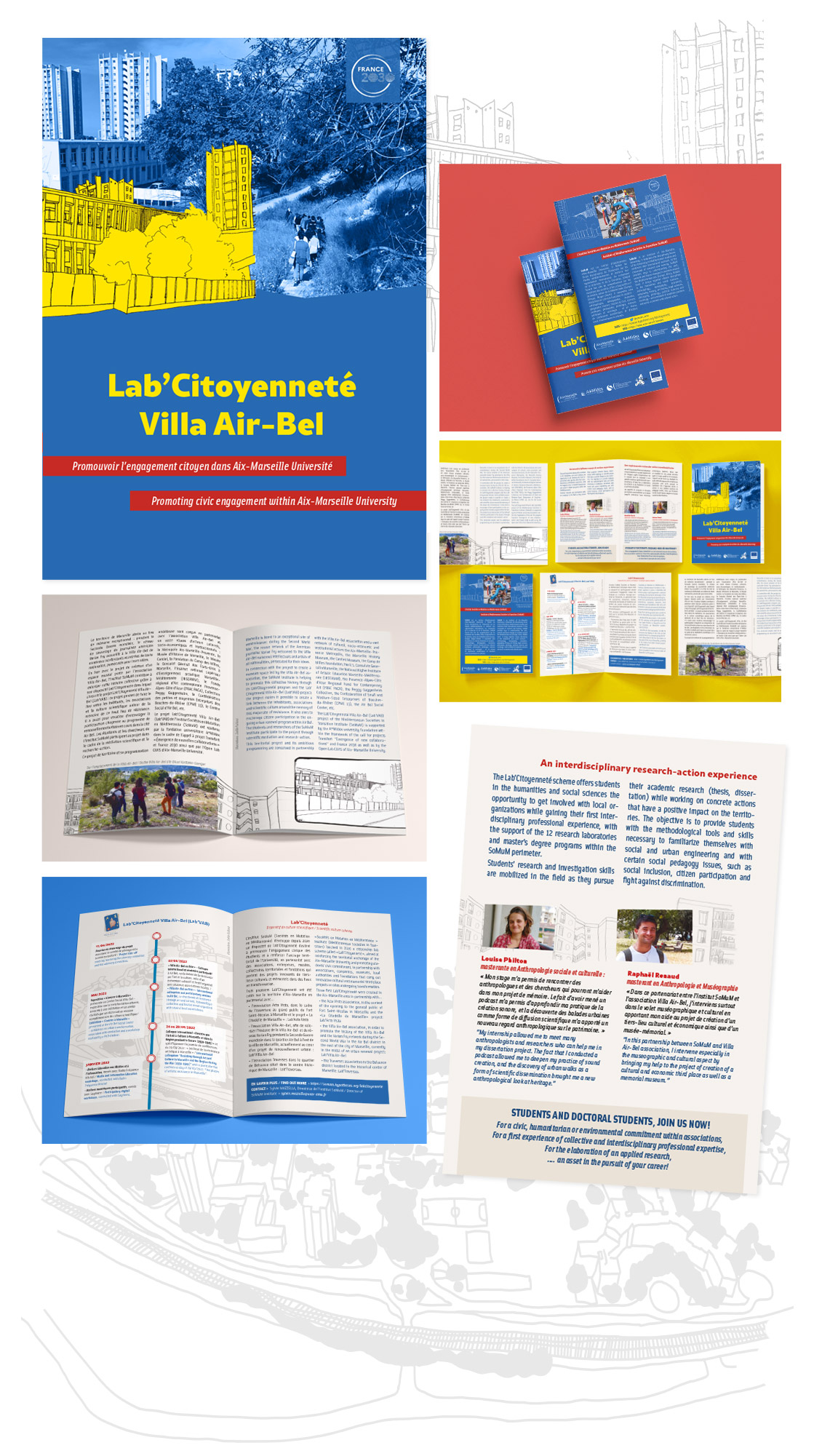 LabVAB brochure - graphisme print LabVAB brochure - graphisme print