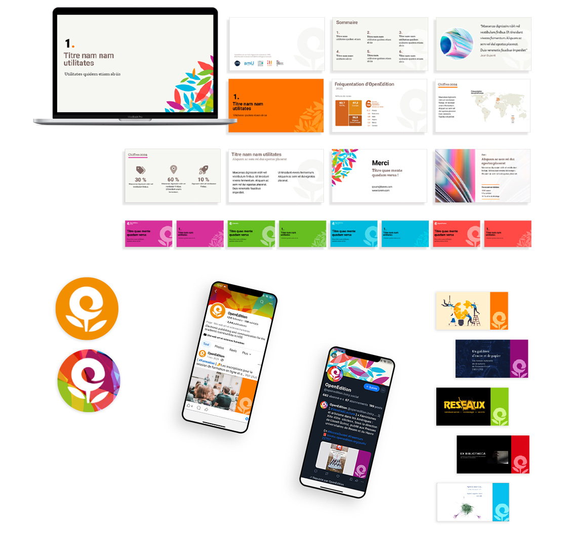 Open Edition - graphisme identité visuelle - print