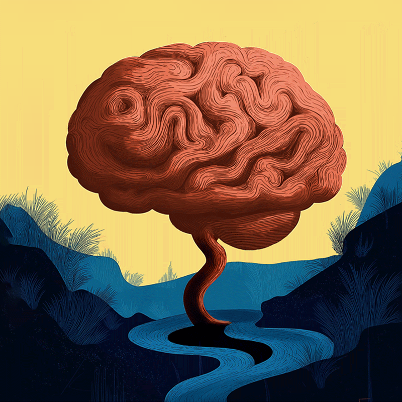 vignettes-chronique Identité visuelle podcast Les chroniques du bulbe - logo et charte graphique neurosciences